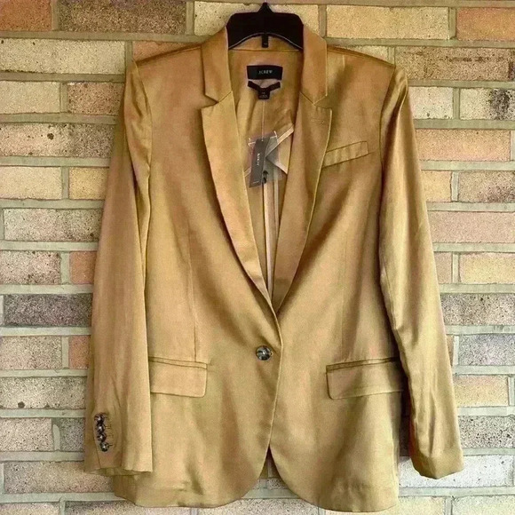 NWT Women’s J.Crew Alfie blazer single breasted unlined notch collar - Picture 2 of 11